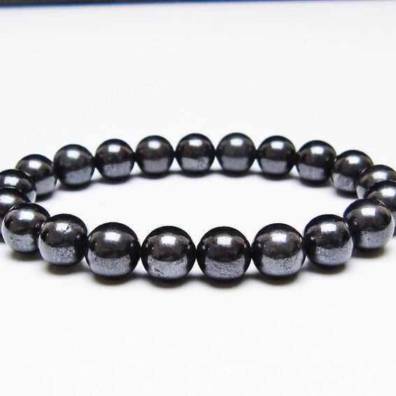 スギライト ブレスレット 9mm ブラックスギライト ブレス 一点物 [M便 1/10] 111-42960