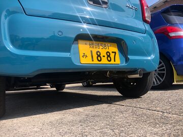 LINE UP オリジナルマフラーRegal TYPE フロントパイプSET(車検対応品 