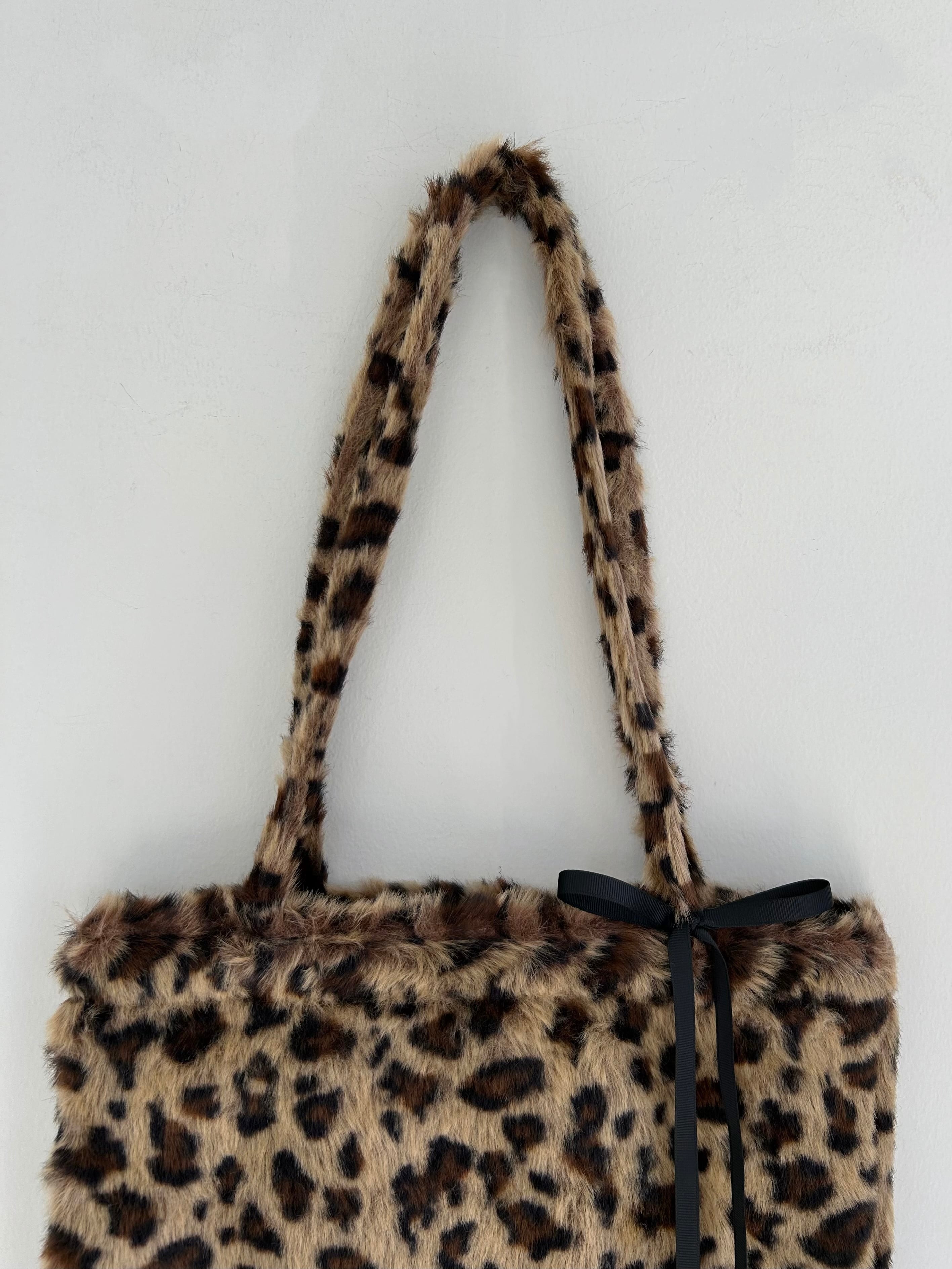 Bilitis dix-sept ans Leopard Fur Tote A Misc-1374 | KOKO