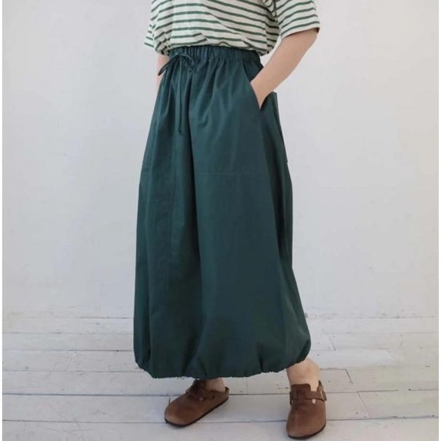 YARRA（ヤラ）コットンツイル裾ゴムスカート YR-1416-209
