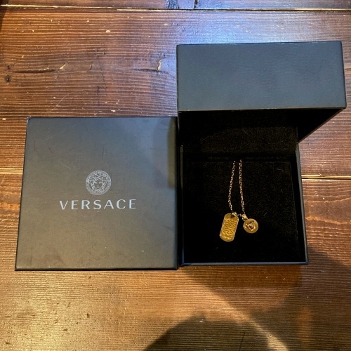 versace ヴェルサーチ　ネックレス　ゴールド　【代官山01】