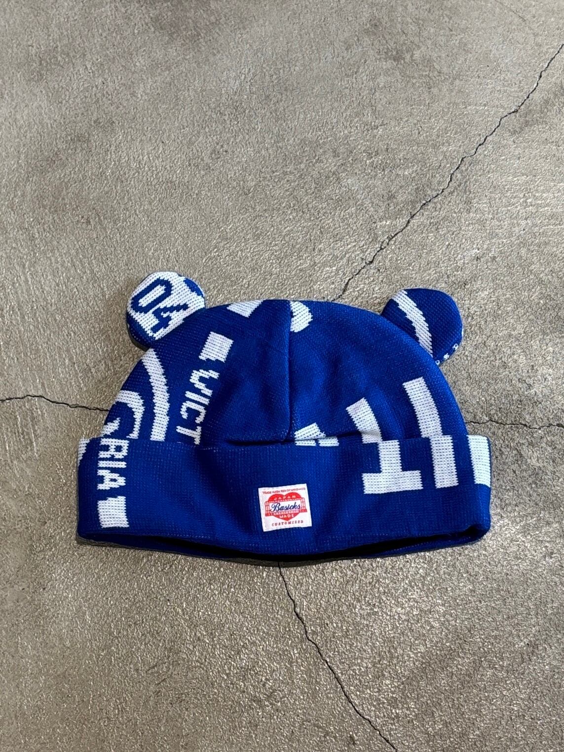 （新品）basicks Hooligan Bear Beanie ビーニー 25AW】BASICKS ベイシックス / HOOLIGAN BEAR BEANIE / ビーニー