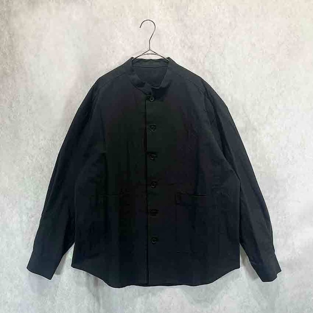 【OOOO】WASHIシャツ　[BLACK]