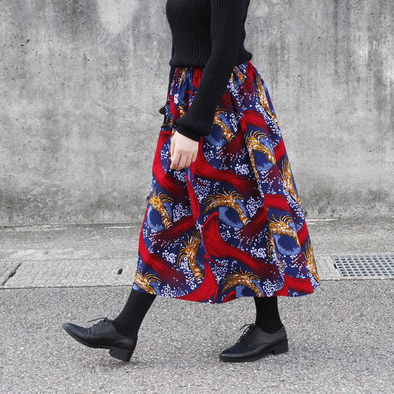 受注制作・スカート | カンガ屋 katikati（カティカティ）｜アフリカ布