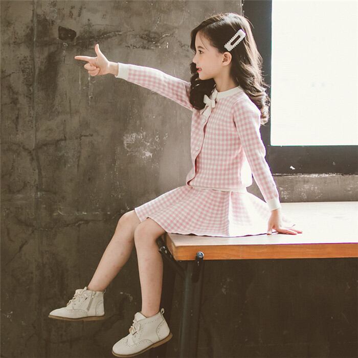 子供服 ニット セットアップ 女の子 おしゃれ 2セット 秋服 セーター