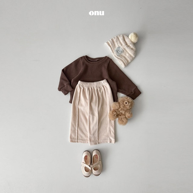 【予約】Fleece Waffle Tee