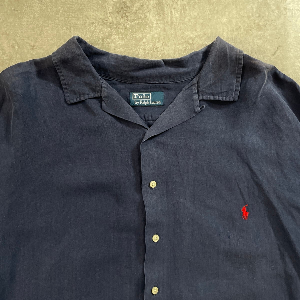 90年代 Polo by Ralph Lauren ポロバイラルフローレン オープンカラー