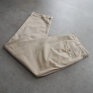 90s Polo by Ralph Lauren POLO CHINO ANDREW "made in USA" beige [W37L30.5相当] 古着