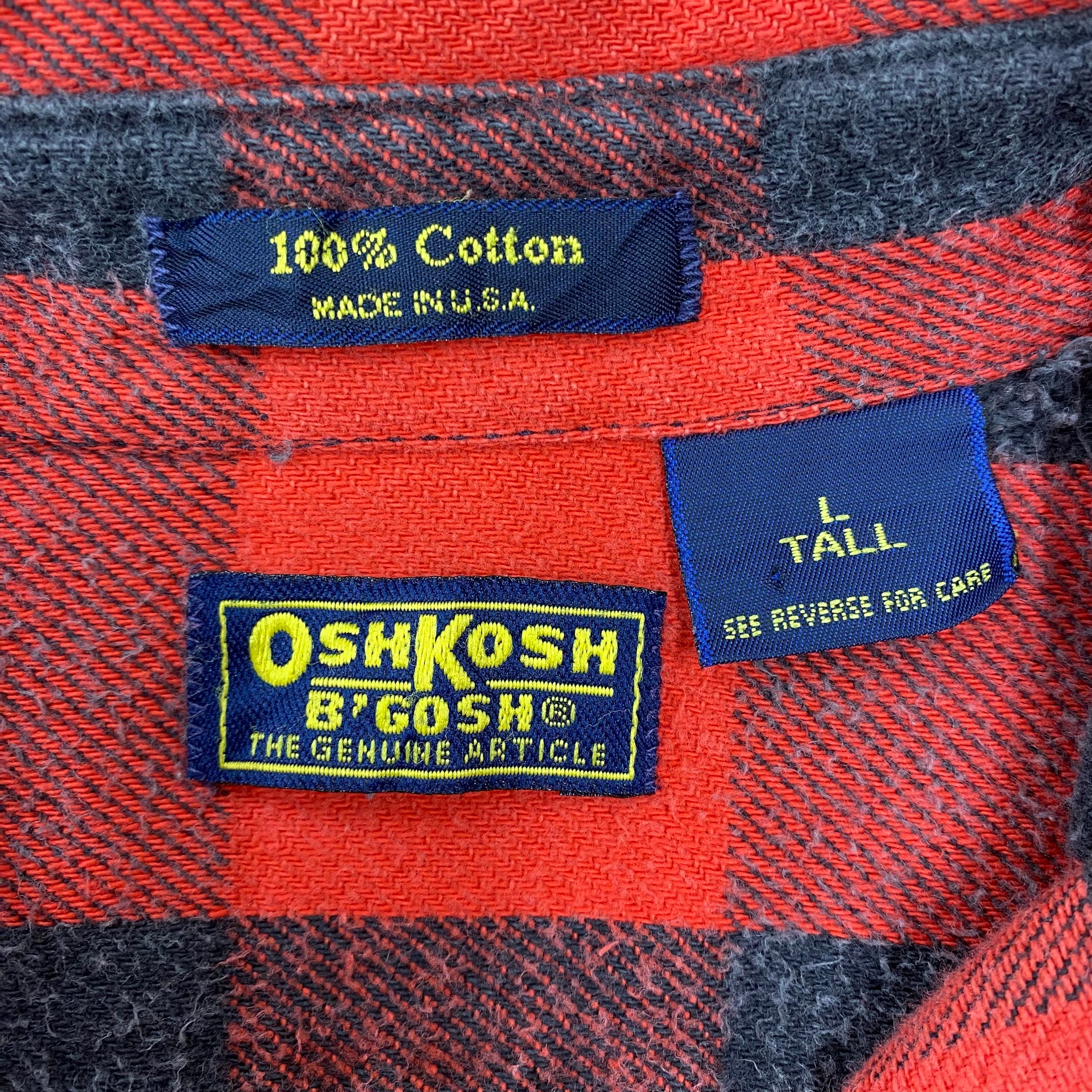 80's~90's OSHKOSH ネルシャツ USA製 /1547 | 古着 vintage 80's~90's OSHKOSH ネルシャツ USA製 /1547 | 古着 vintage