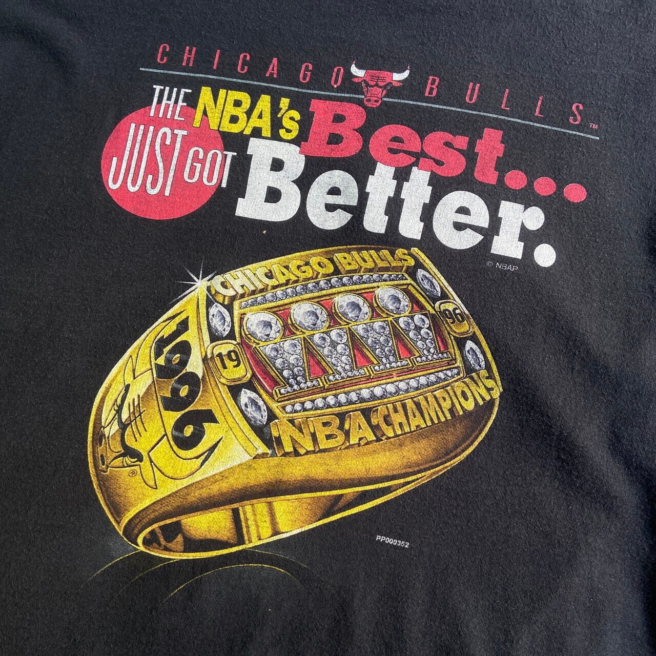 90s LEE NBA BULLS シカゴブルズ チャンピオンTシャツ 96年 NBA 