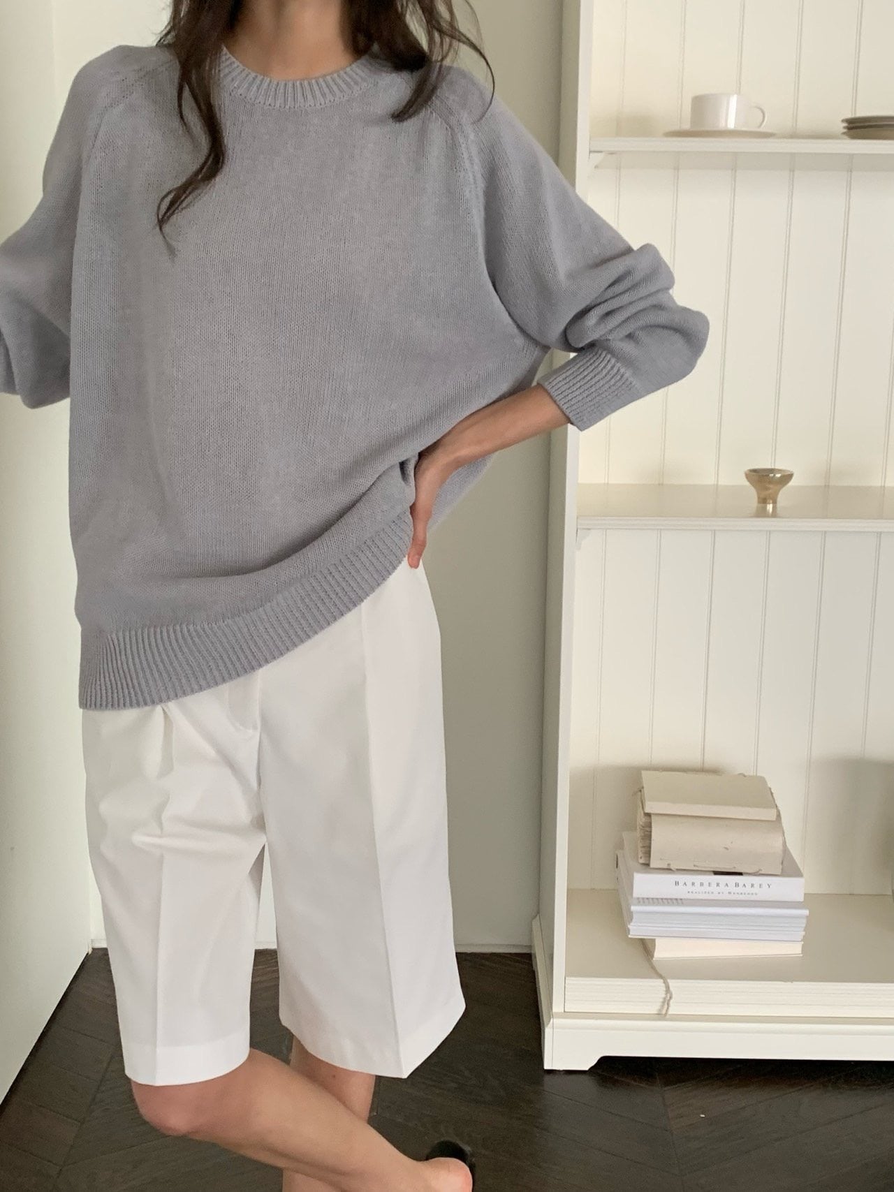 (予約) select / paper round knit