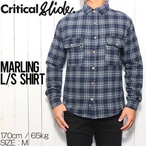 フランネルシャツ 長袖シャツ TCSS ティーシーエスエス クリティカルスライド MARLING LS SHIRT LS2383L