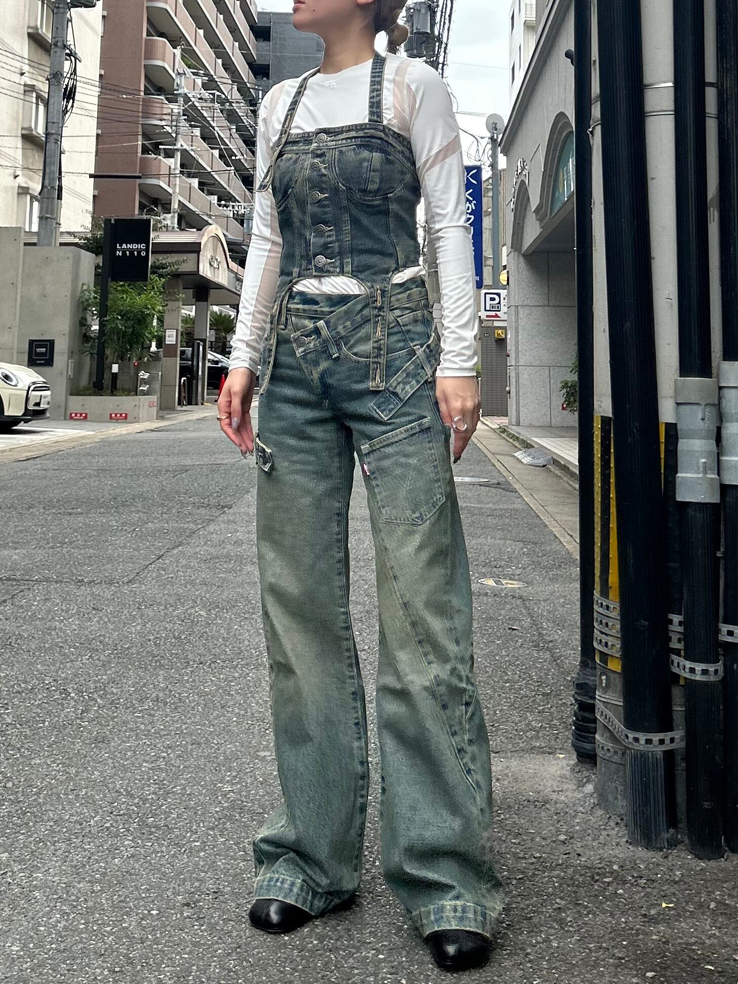 24AW】Andersson Bell アンダーソンベル / LEVIS X ADSB OVERLAY JEAN