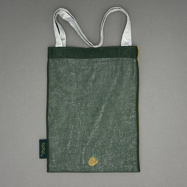 【松尾ミユキ】BOIL LAYERED MINI TOTE BAG ボイル生地 レイヤード ミニトートバッグ -SQUIRRELL-