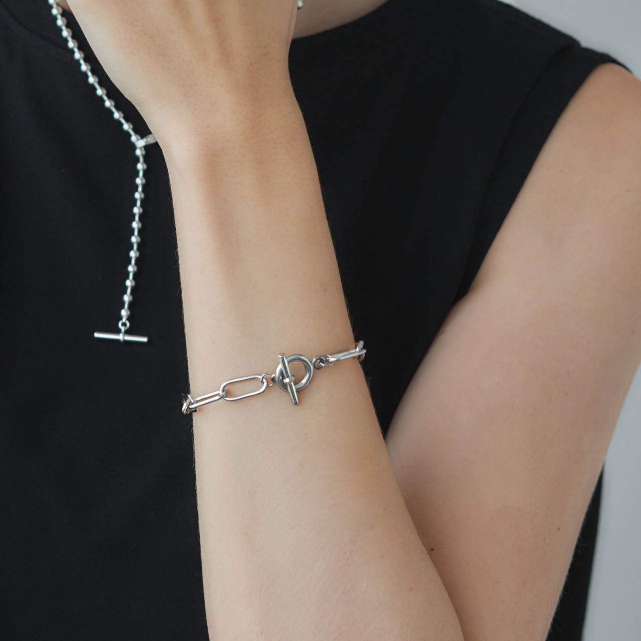 stainless chain bracelet SB056..