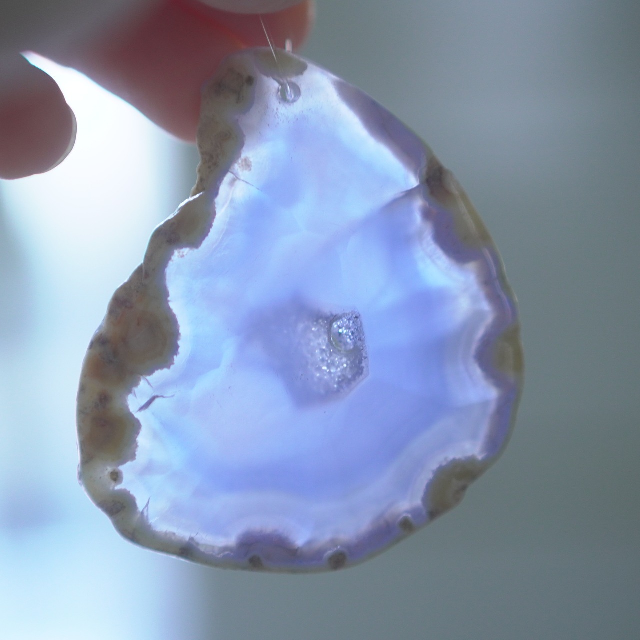 Spring Garden 10 - アゲートヒーリングチャイム / Agate Sun Catcher Wind Chime 917