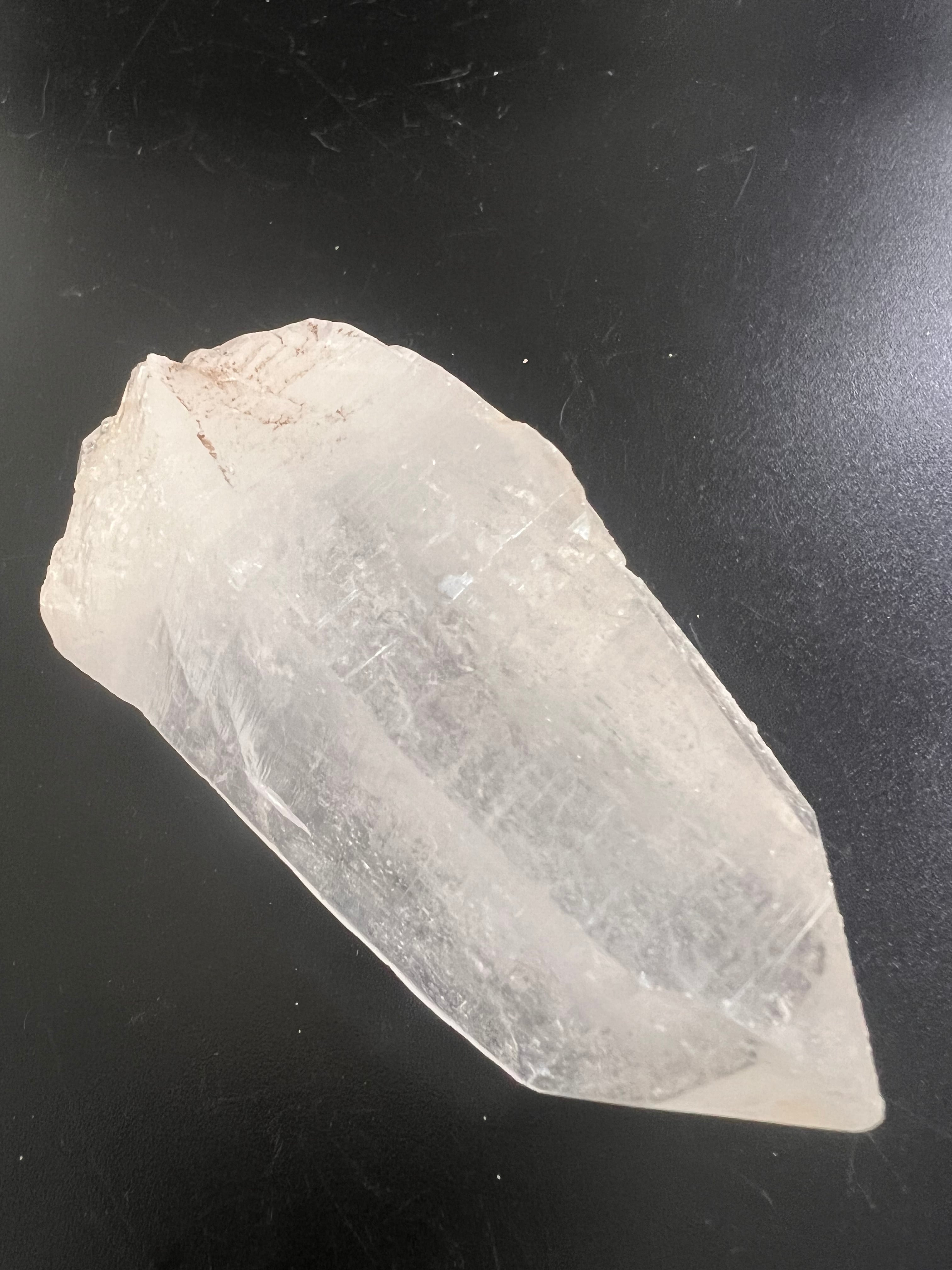 E33036】セルフヒールド 両錐 水晶 クォーツ ヒマラヤ水晶 ヒマラヤ産