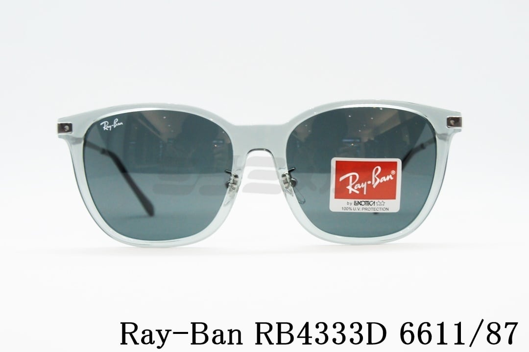 激レア】RayBan CUTTERS クリアグレーフレーム サングラス