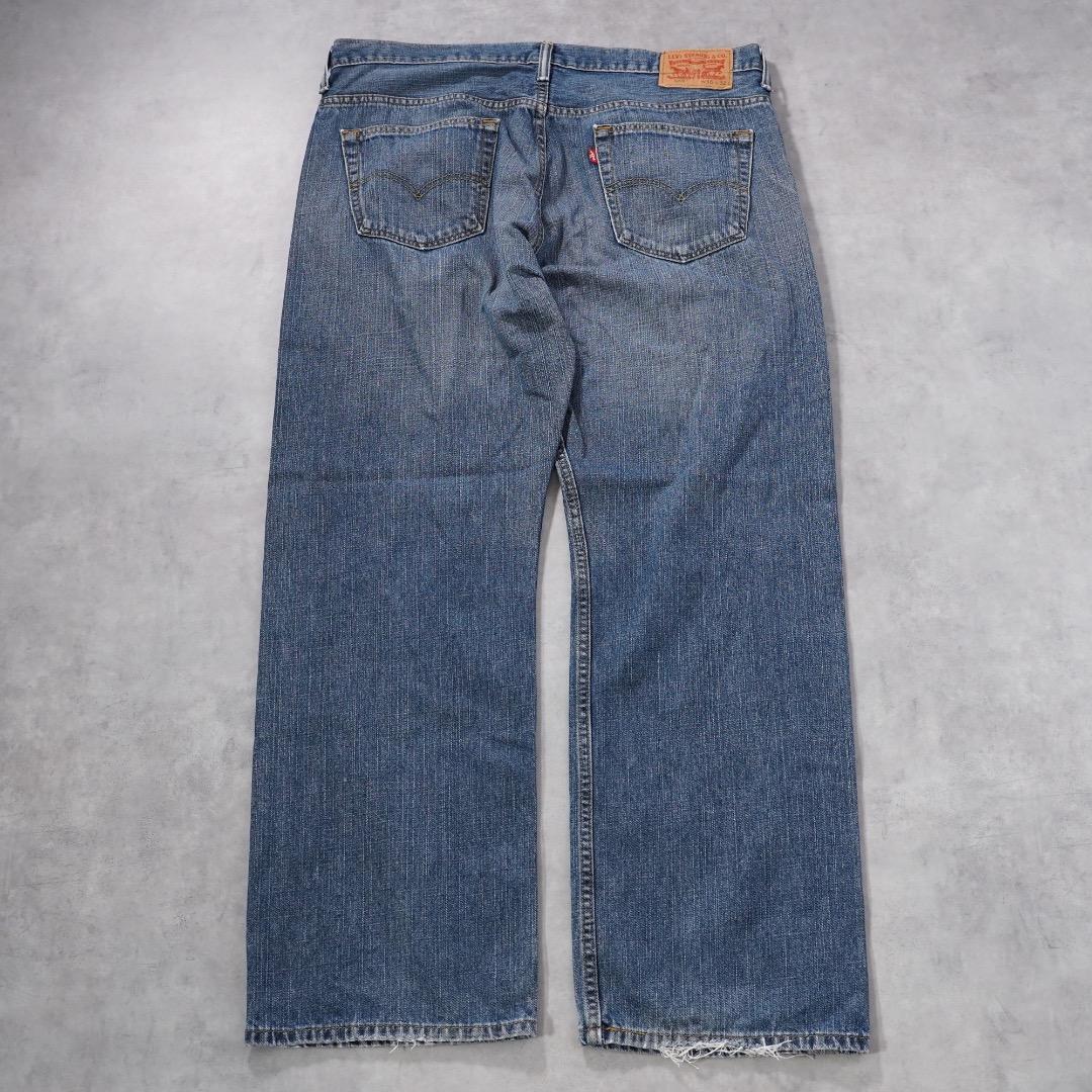 リーバイス569 Levis W36 ブルーデニム 青 ヒゲ 古着 18226 | fuufu
