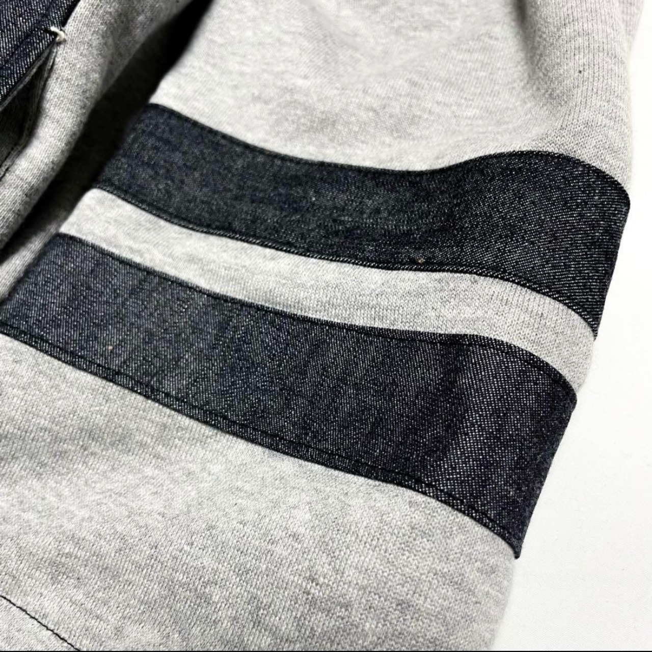 UNFINISHED岡山デニム×トレーナードッキングジャケット2023058