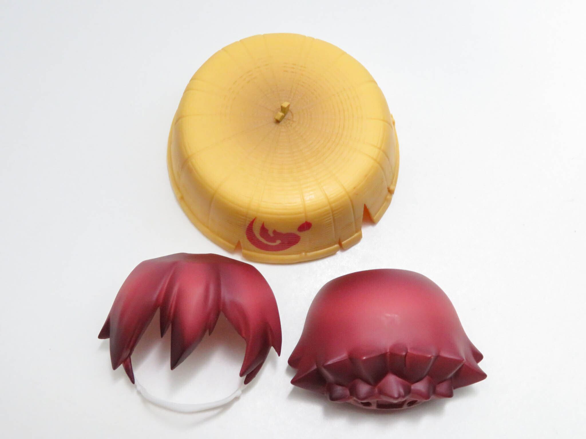 再入荷(A−ランク)【535】 シレン 髪パーツ 三度笠付きショート ねんどろいど