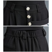 アシンメトリー ラップデザイン ワイドパンツ 00044