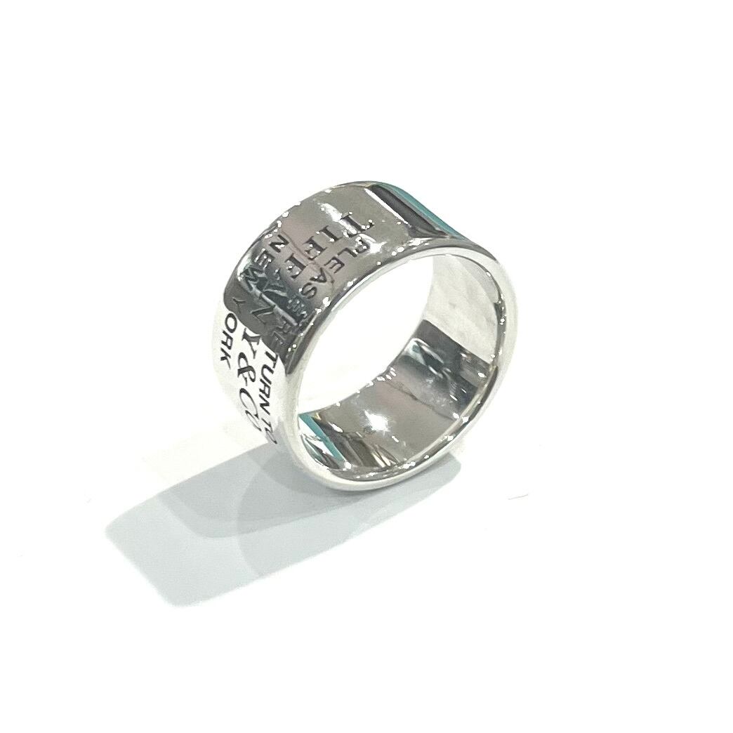 TIFFANY&CO.】【14号】2282 ティファニーワイドリターン トゥ