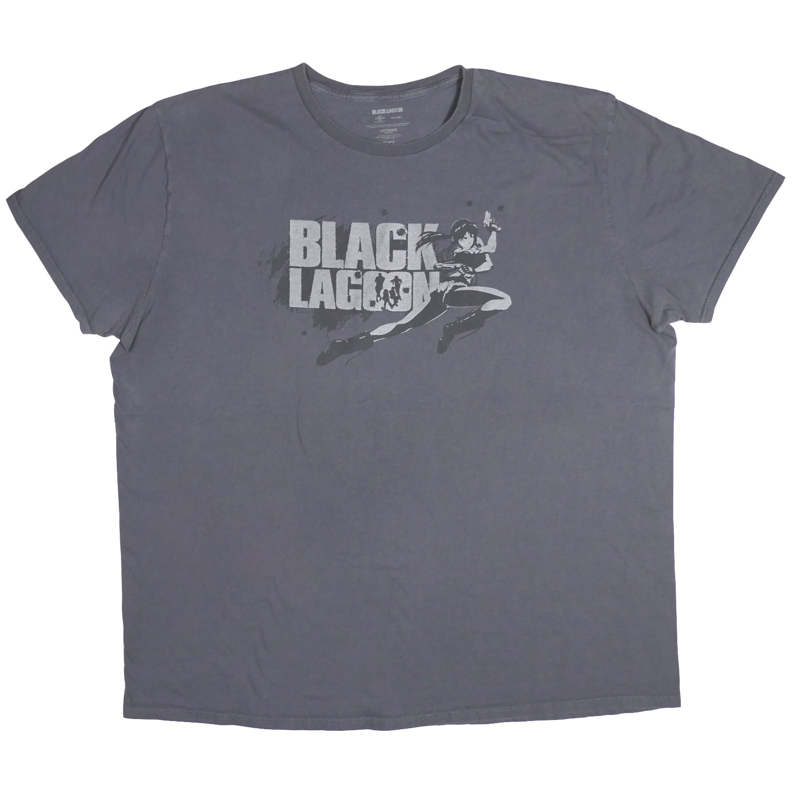 USED【2XL】Anime BLACK LAGOON ブラックラグーン Revy Tee
