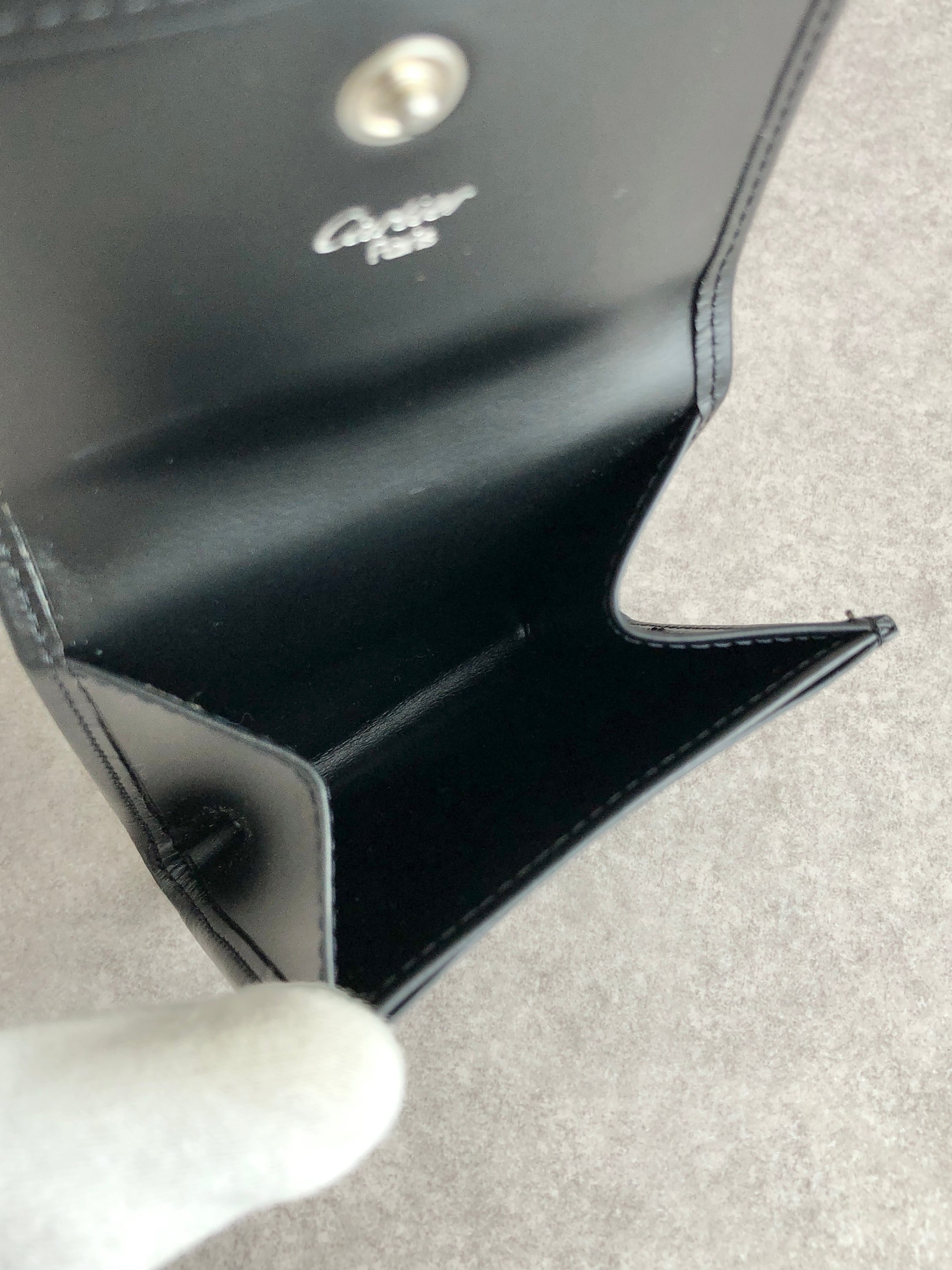 Cartier カルティエ パンテール コインケース ブラック レザー 小銭