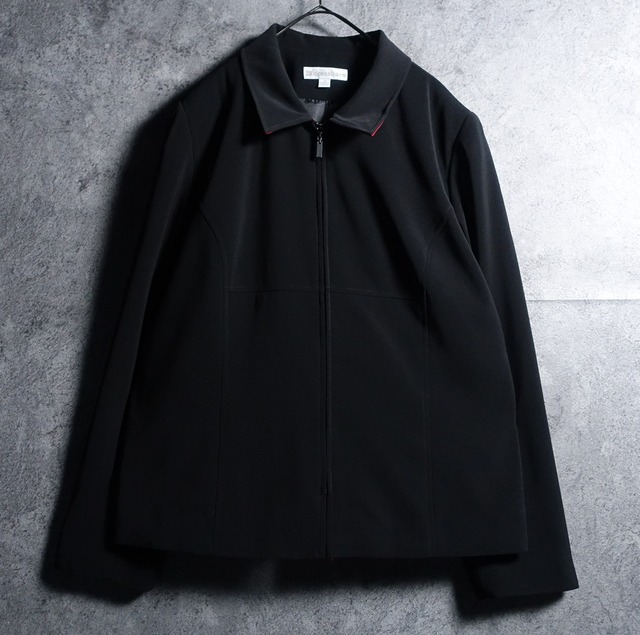 “dressbarn” Black Short Length Swing Top Jacket