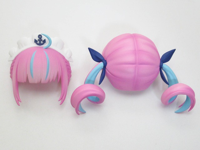 ※【1663】 湊あくあ 髪パーツ ツインテール　ねんどろいど