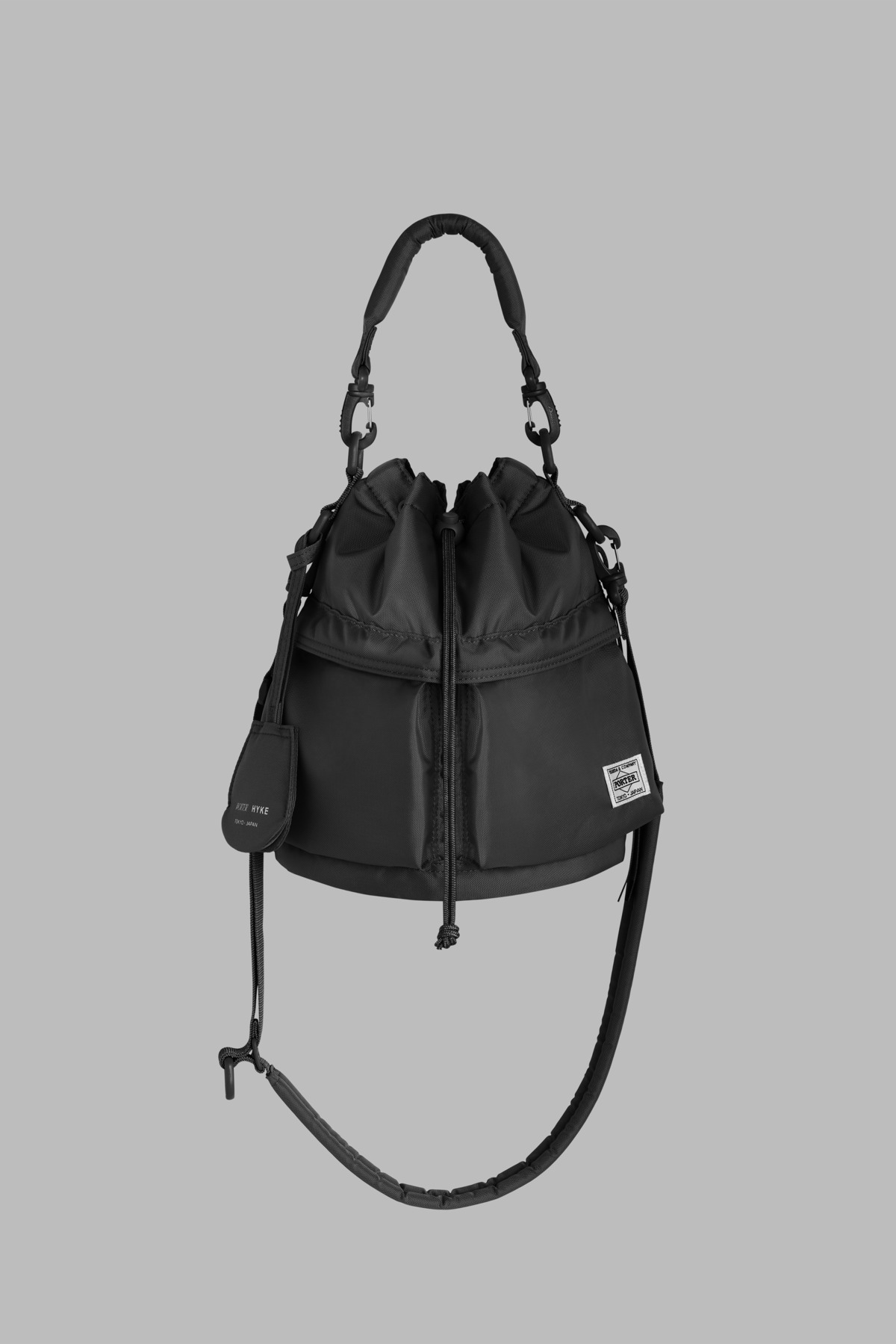HYKE【ハイク】 PORTER × HYKE TOOL BAG 19355 / BLACK | glamour online