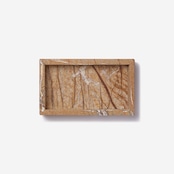 MARBLE TRAY - Rainforest Brown marble × Small