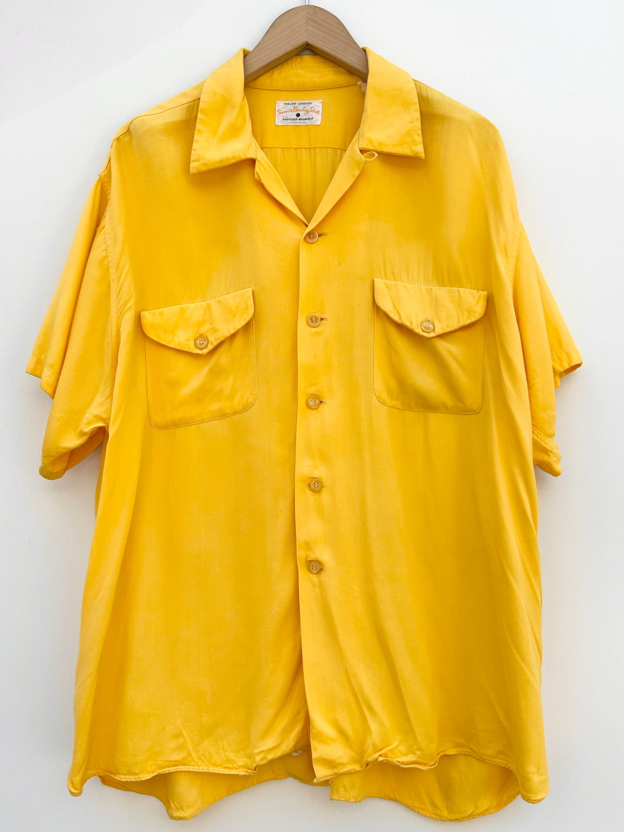 60s SERVICE BORING SHIRT Size XL
