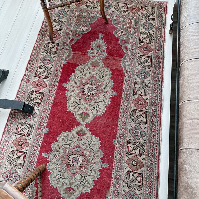 トルコ ヴィンテージラグ TR038 | カイセリ | 92cm × 202cm