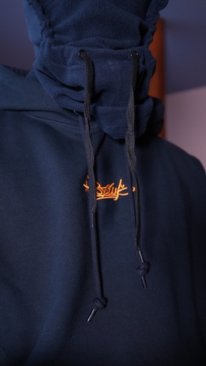 BZWS 12.7oz HOODIE [NAVY]