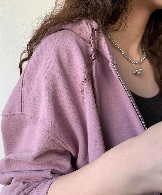 ルーズスウェットパーカー R0008