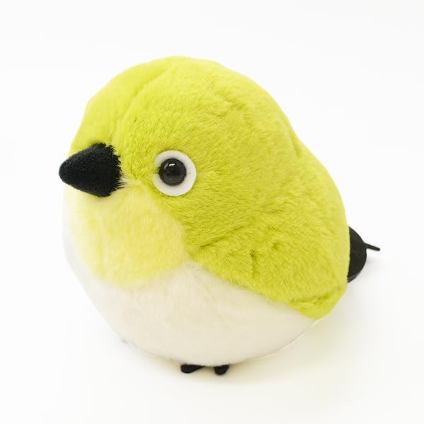 【数量限り】メジロ ぬいぐるみ (単品) 小鳥 プレゼント 誕生日【kotori smile】