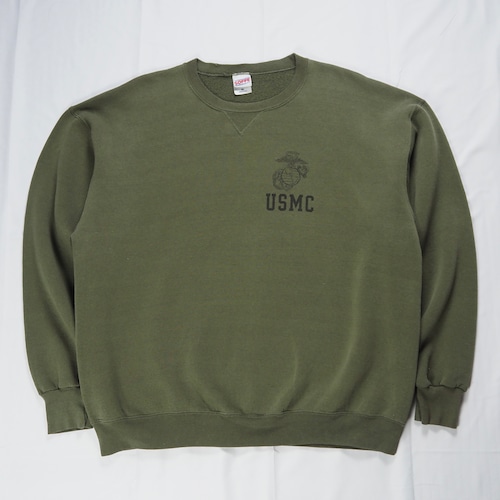 90’s USMC スウェット XL オリーブ