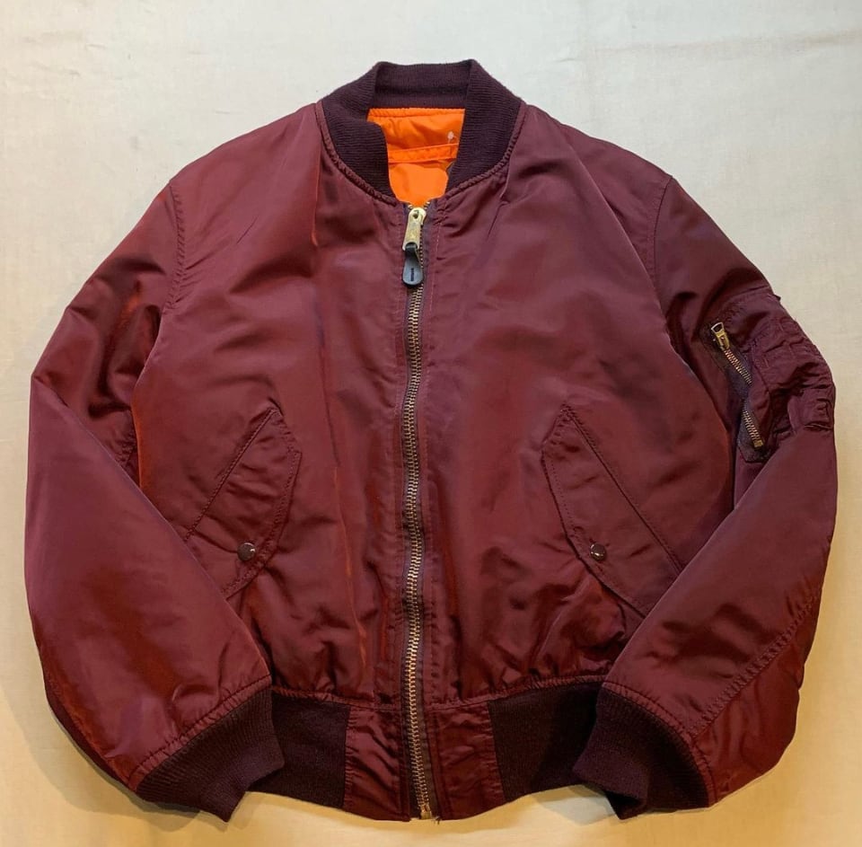 90s ALPHA INDUSTRIES MA-1 MADE IN USA