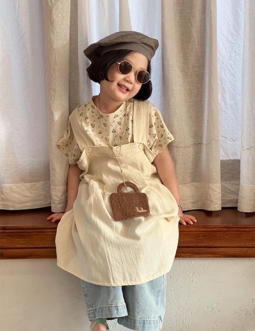 ~YURUTTO~ salopette one-piece　【130.140】