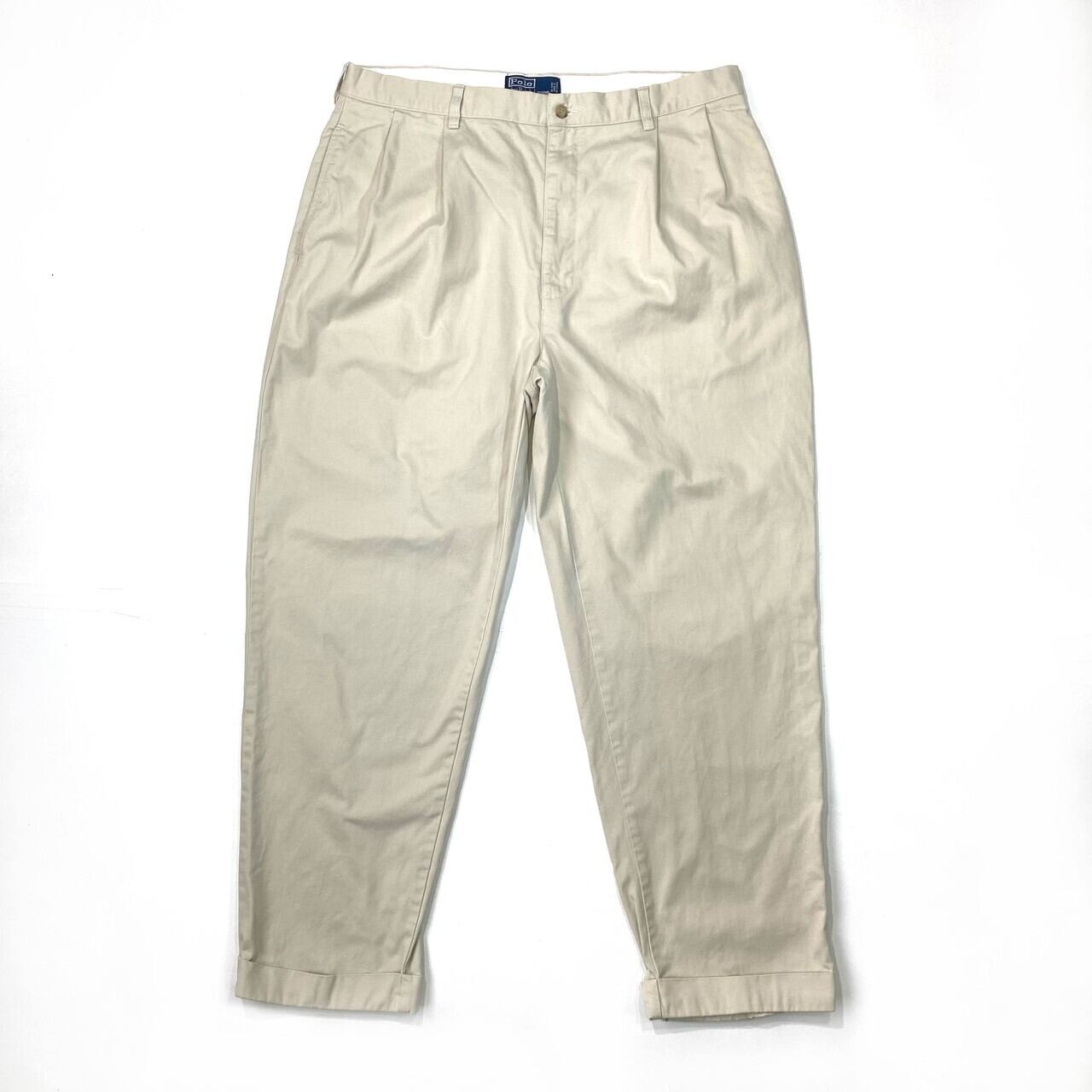 Polo Ralph Lauren ポロラルフローレン 2タック ツータック チノパンツ