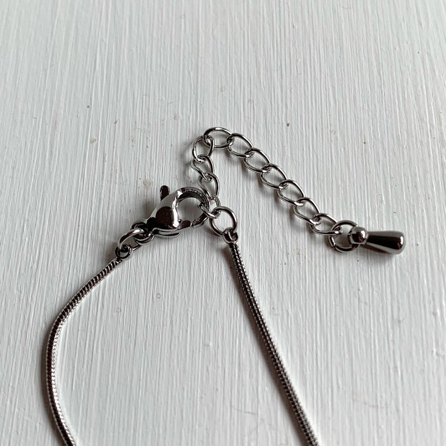 316L simple snake necklace