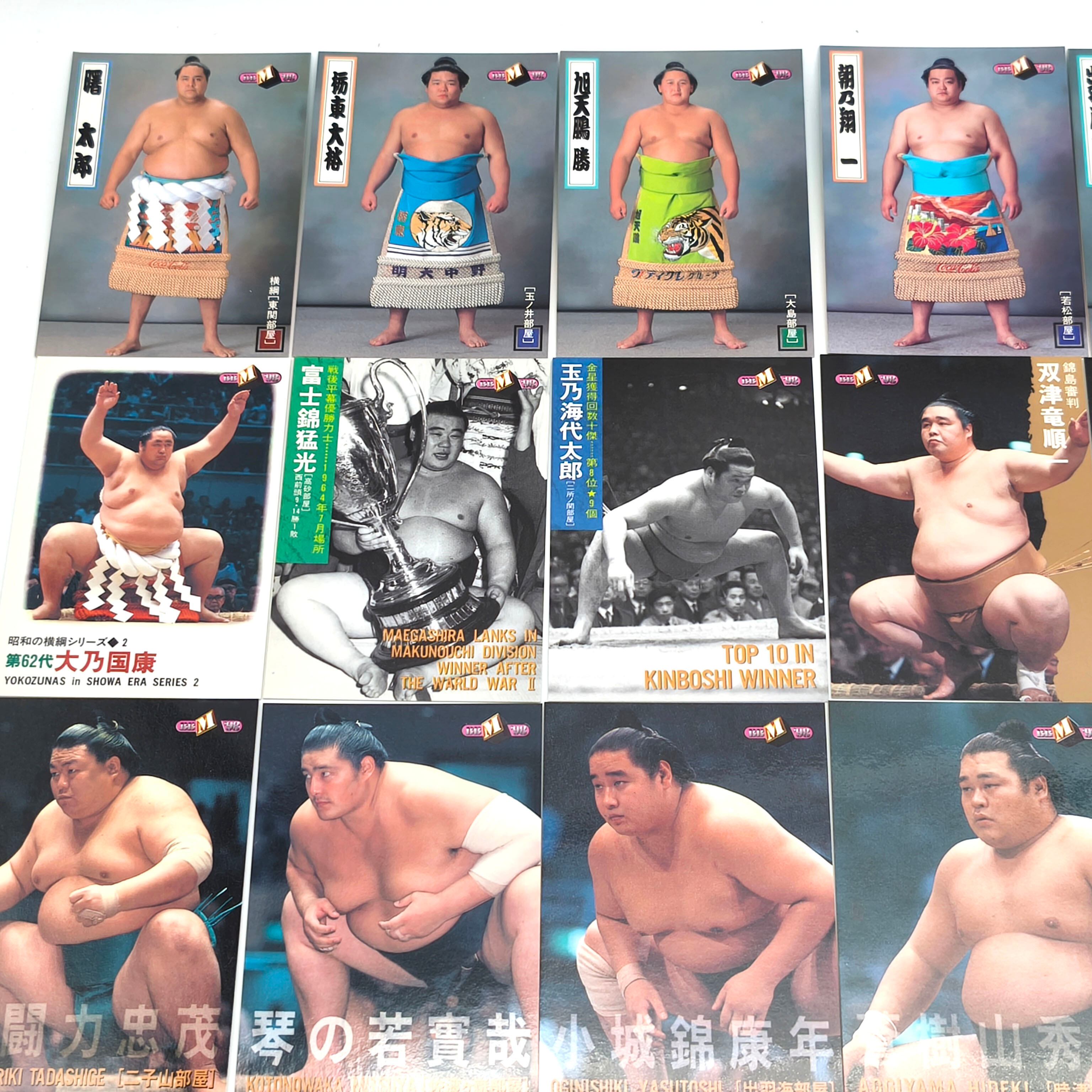 BBM・大相撲・トレーディングカード・力士トレカ・48枚セット・No