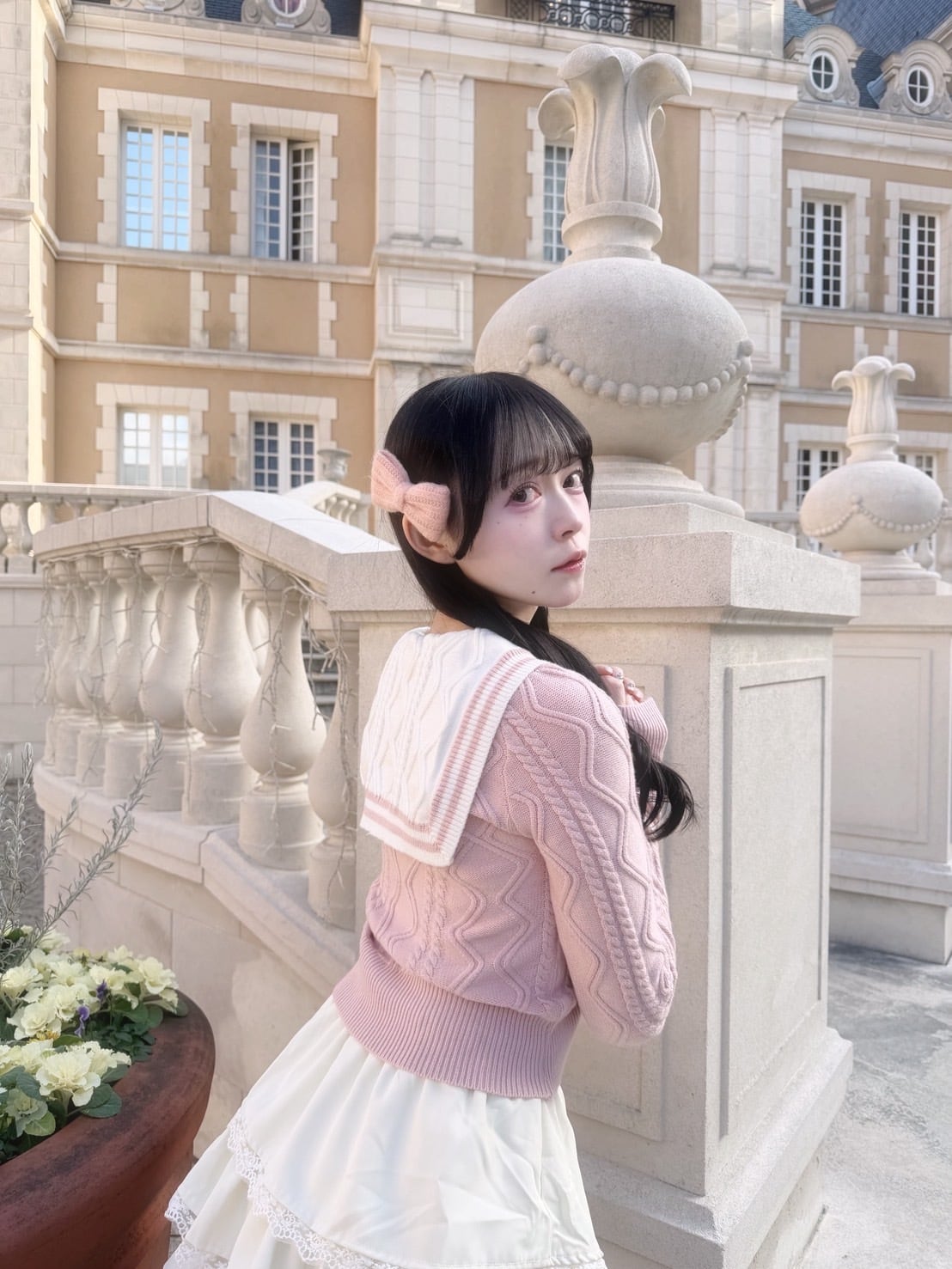 sweet sailor ribbon knit