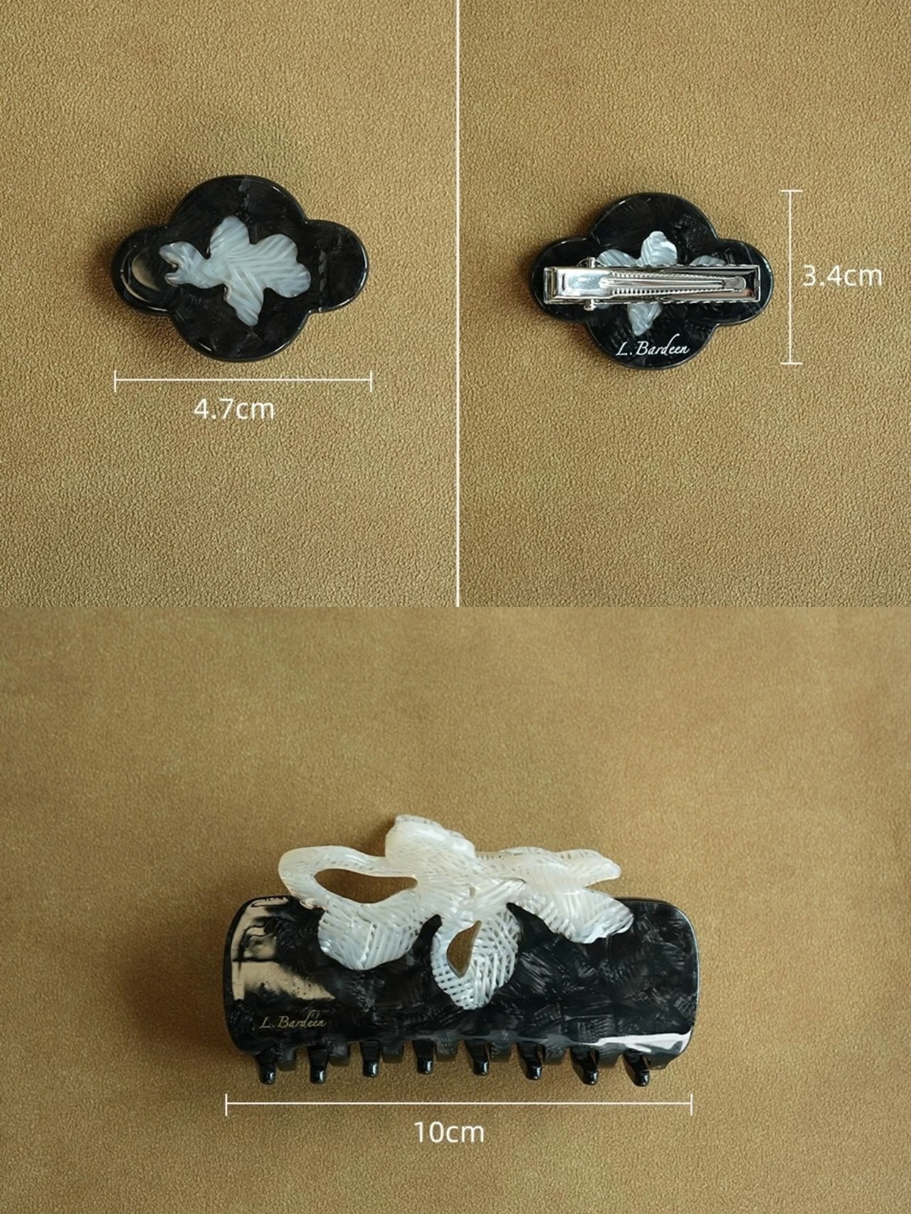 Fleur Contrast Hair Accessories F0866