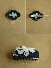 Fleur Contrast Hair Accessories F0866