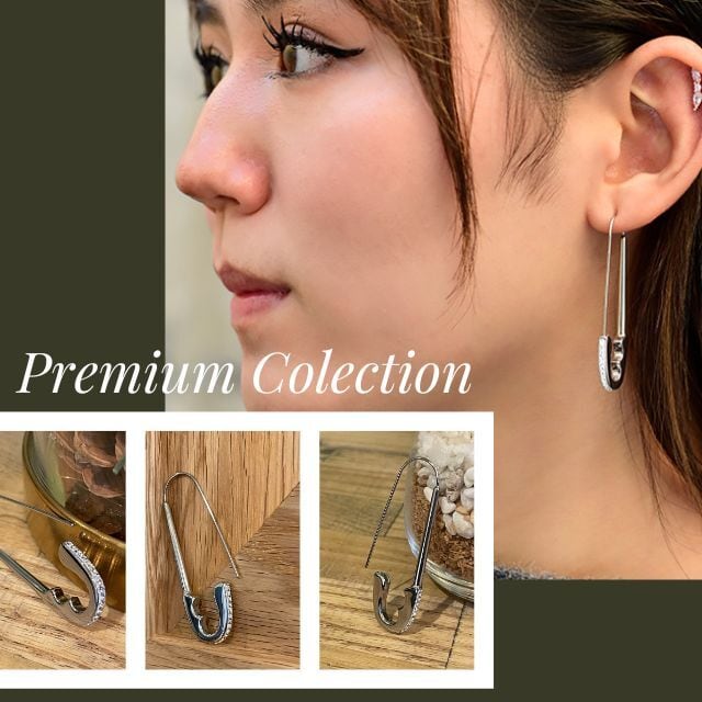 LiSA ROY 安全ピンピアス 2コセット 【公式通販】