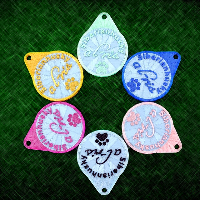 01*迷子札【ブルーベース】D 12種