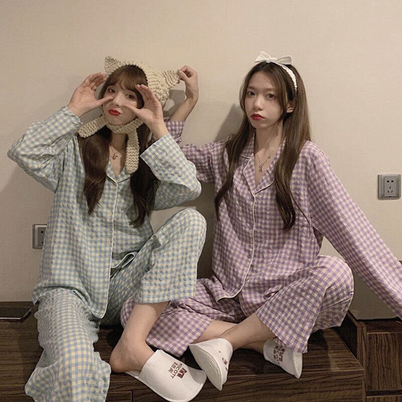 レディーススプリングオータムグリーン格子柄ウィンタースタイル 春物 秋物 冬物 萌量不足73469055050